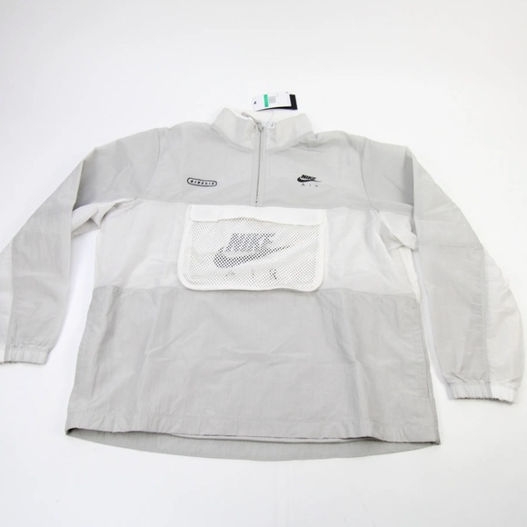 Nike Air Max Mens Light Grey Jacket Windbreaker Coat NWT - Picture 8 of 10
